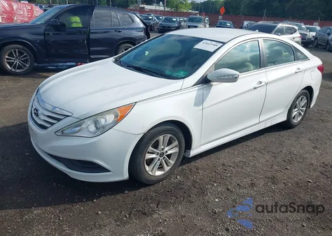 2014 Hyundai Sonata Gls from USA, damaged, VIN 5NPEB4AC7EH875425